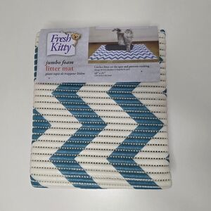 NWT Fresh Kitty Jumbo (40" x 25") Foam Litter Mat